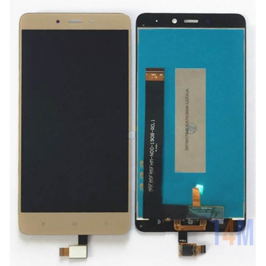 TOUCH+DISPLAY XIAOMI RDEMI NOTE 4 DOURADO